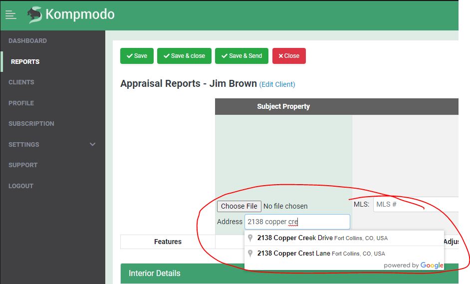 Google Auto Complete